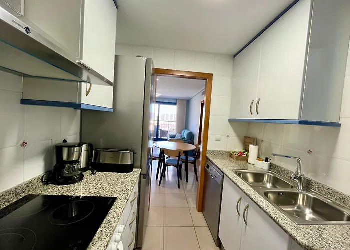 Blue Apartment+oceanview+private Parking Appartement *