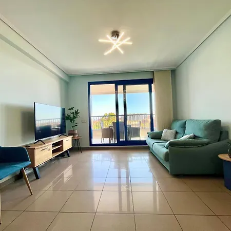 Blue Apartment+oceanview+private Parking